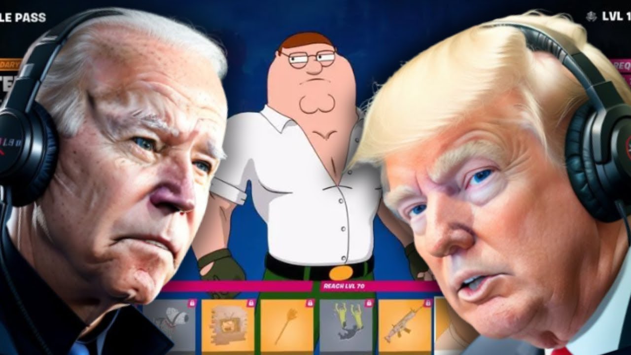 US Presidents Play Fortnite Chapter 5