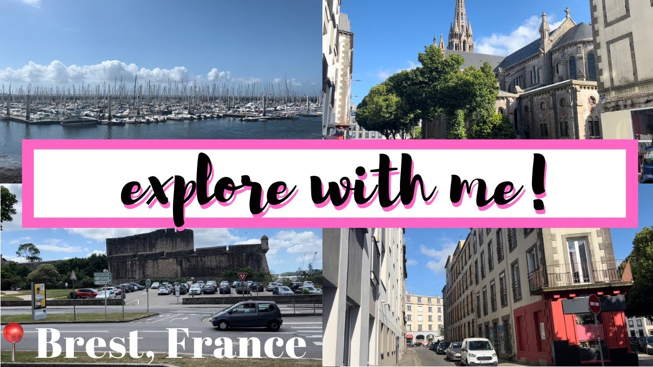 Explore Brest, France with me! And my feelings about being alone in France | PhD internship vlog