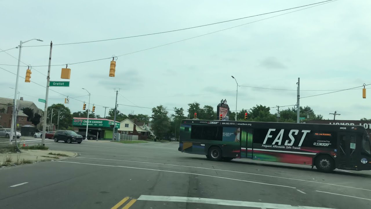 Driving to Eastpointe, Michigan from Detroit, Michigan 08/13/2021