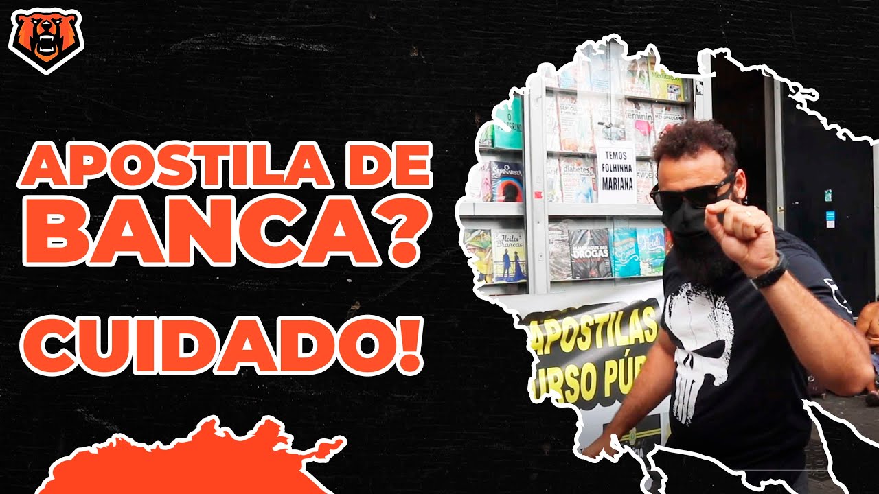 APOSTILA PARA CONCURSO?  TENHA MUITO CUIDADO!