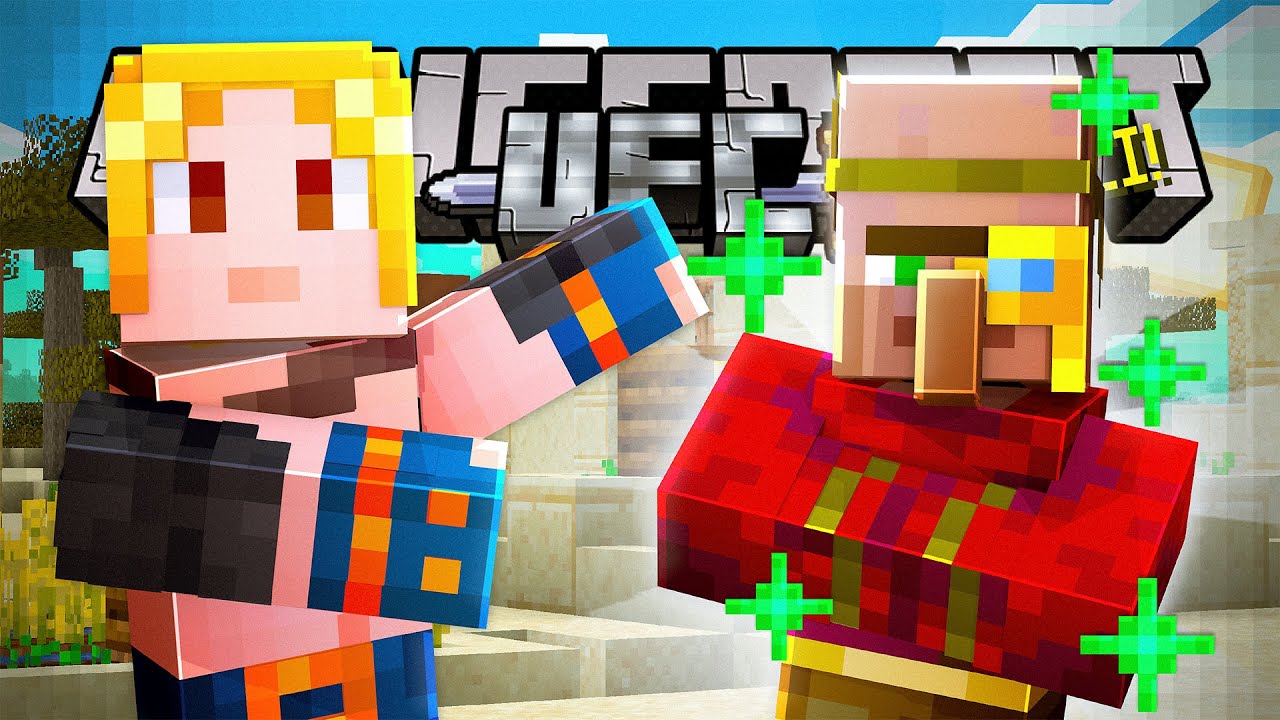 ENCONTREI O VILLAGER COM A TROCA ROUBADA ! - MINECRAFT UFC MEDIEVAL #6