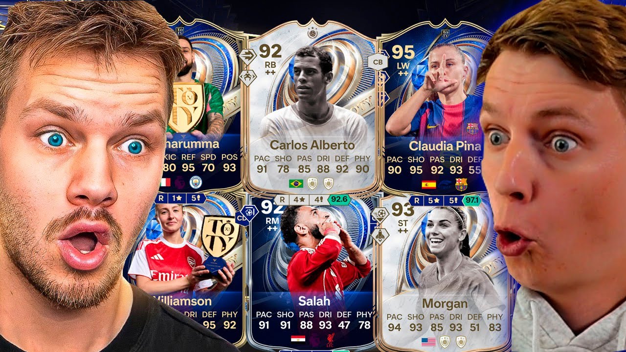 JEG PACKEDE 38 TEAM OF THE YEAR SPILLERE!