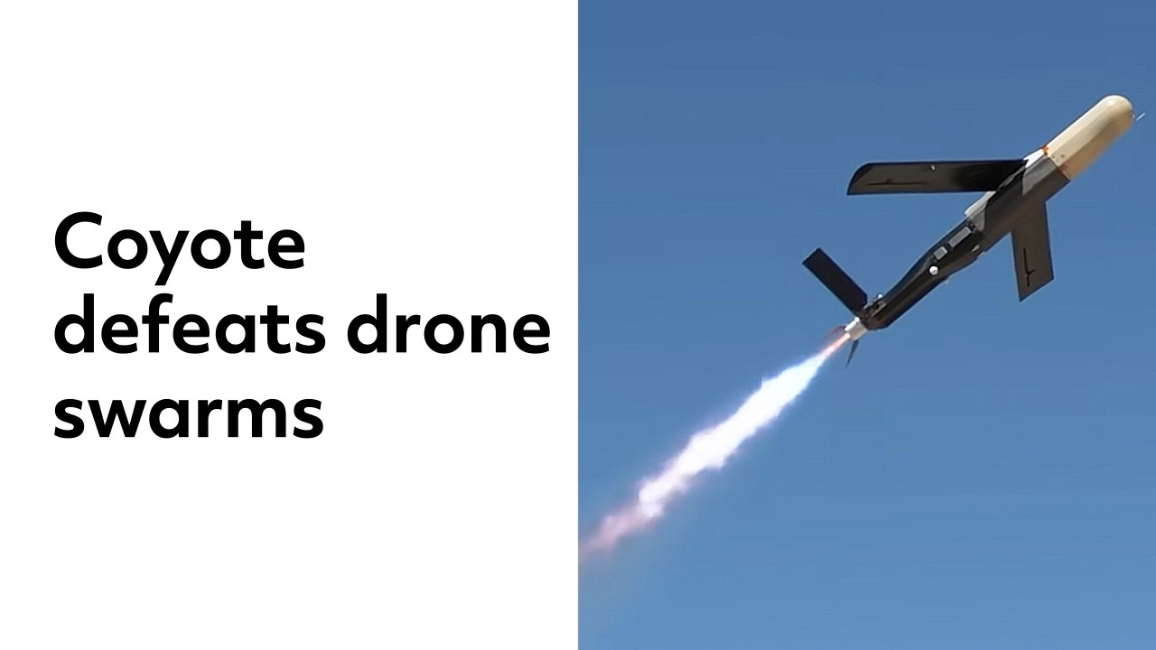 Raytheon’s Coyote Block 3NK defeats drone swarms with non-kinetic effect