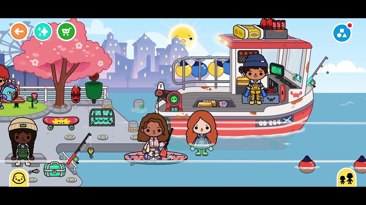 Мой Toca Мир, показываю как живут мои персонажи🍒 #tocaboca #tocalifeworld #toca #tocalife #avatar 
