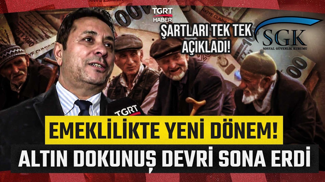 SGK'da Yeni Dönem: İsa Karakaş 2008 Sonrası Emeklilik Şartlarını Tek Tek Anlattı - TGRT Haber