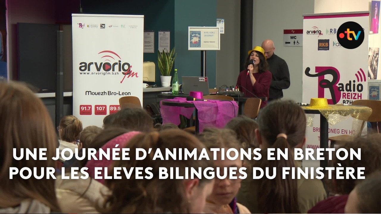 Une journée d’animations en breton pour les élèves bilingues finistériens. An Taol Lagad 9 mars 2026