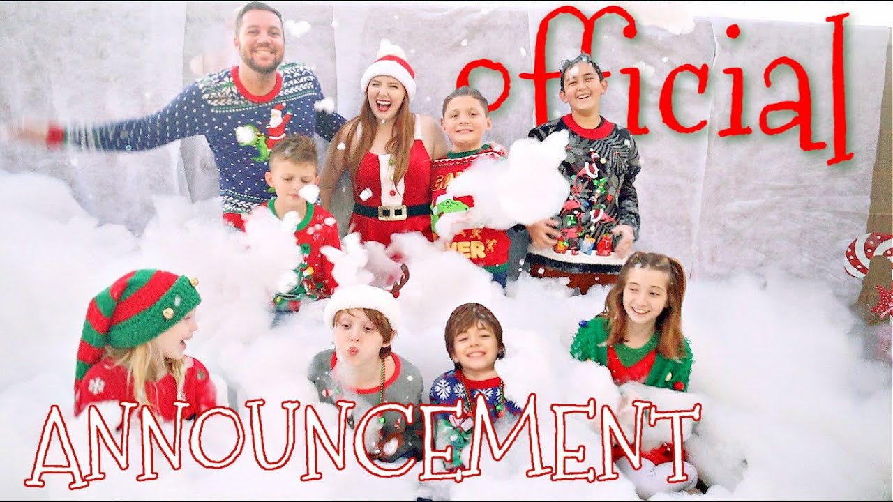 NEW *official* JesssFam VLOGMAS announcement!!!! (intro reveal)