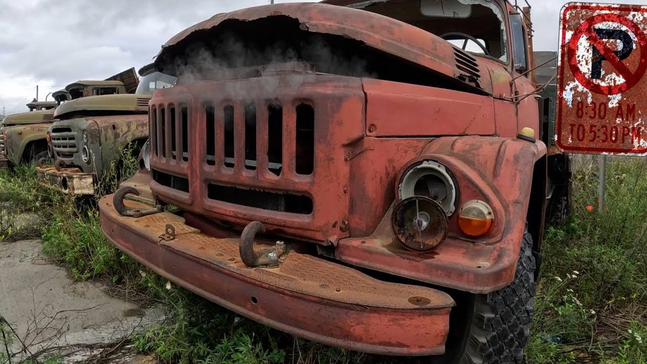 ПОЧЕМУ их БРОСИЛИ? / ЗАБРОШЕННЫЙ АВТОПАРК / Сахалин