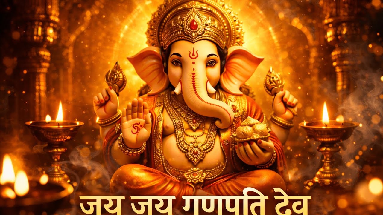 जय जय गणपति देव | Powerful Ganesh Bhajan 2026 | Temple Style Ganpati Aarti Song