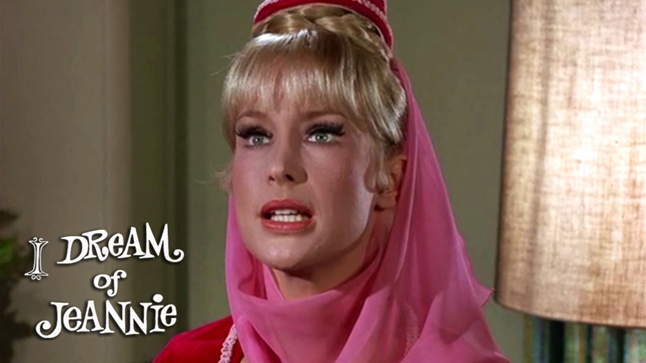 Jeannie Acts Like A Proper Genie | I Dream Of Jeannie