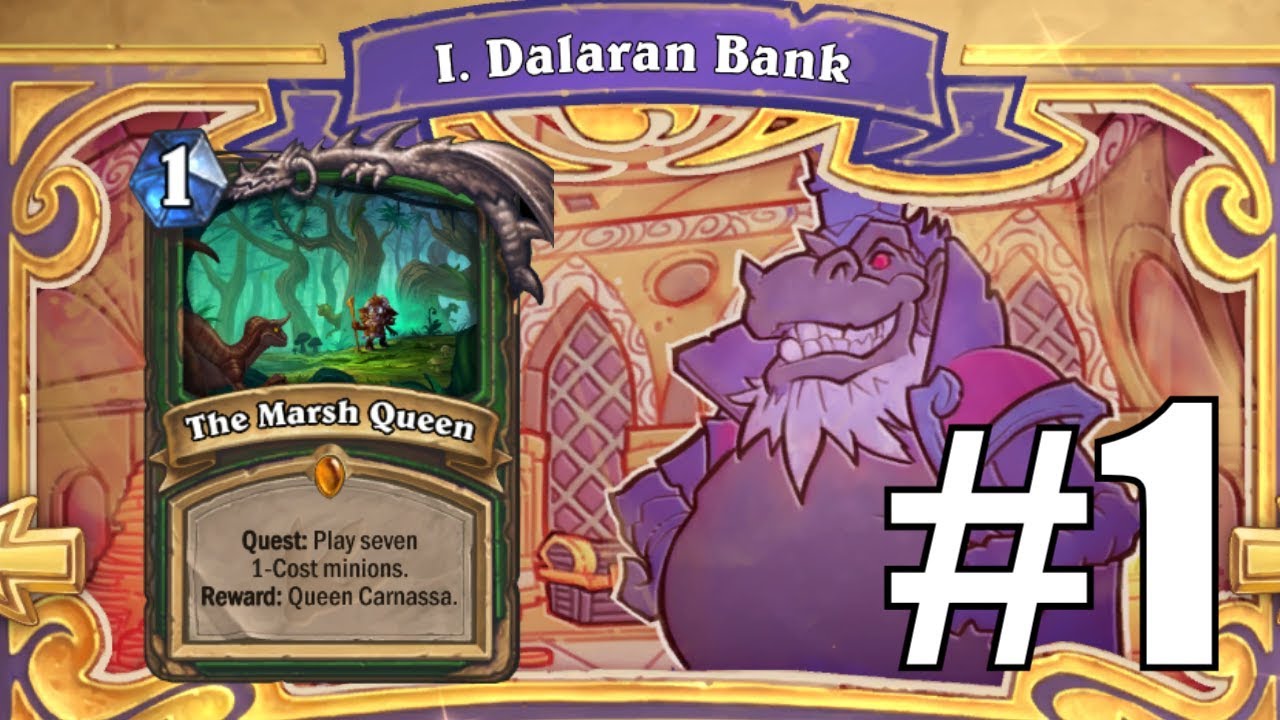 THE DALARAN CHALLENGE #1: Cheap Deck! Hearthstone Rise of Shadows: The Dalaran Heist Challenge Run