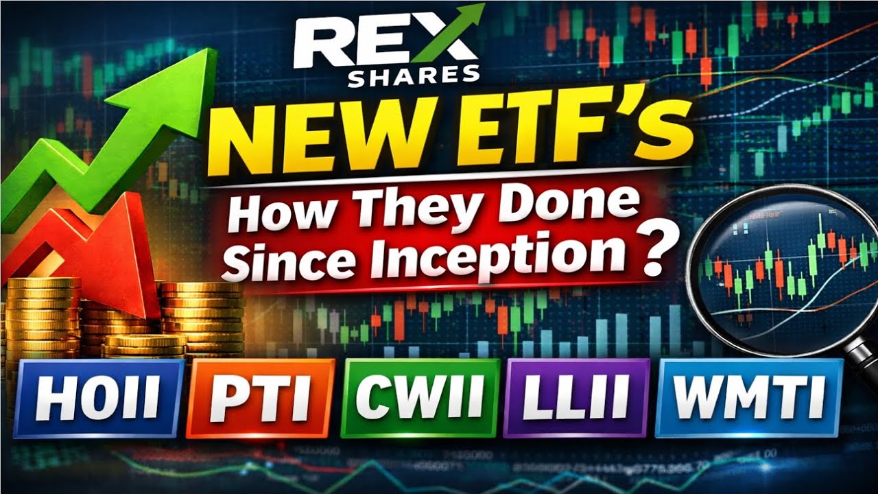 Rex Shares New ETFs Reviewed: How Have They Performed Since Inception? HOII, PLTI, CWII, LLII, WMTI