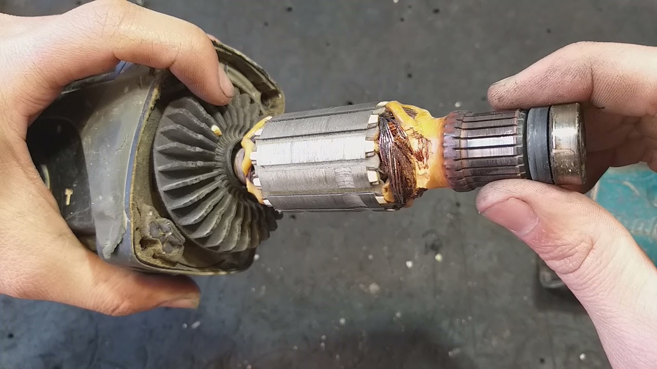 desmontagem martelete makita hr2470 parte 1