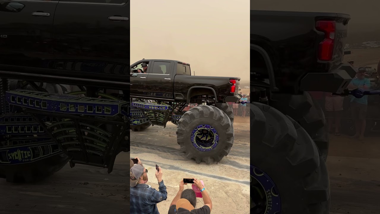 Tug-of-war! NO CHANCE SIZE MATTERS! #rwp ##chevytrucks