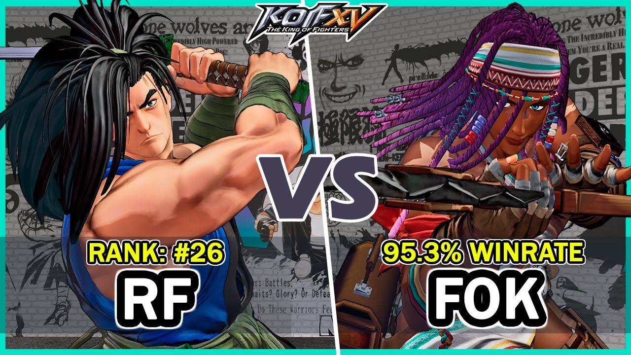 KOF XV 🔥 RF (Haohmaru/Nakoruru/B.Jenet) vs Fok (Darli/Nakoruru/Haohmaru) 🔥 Steam