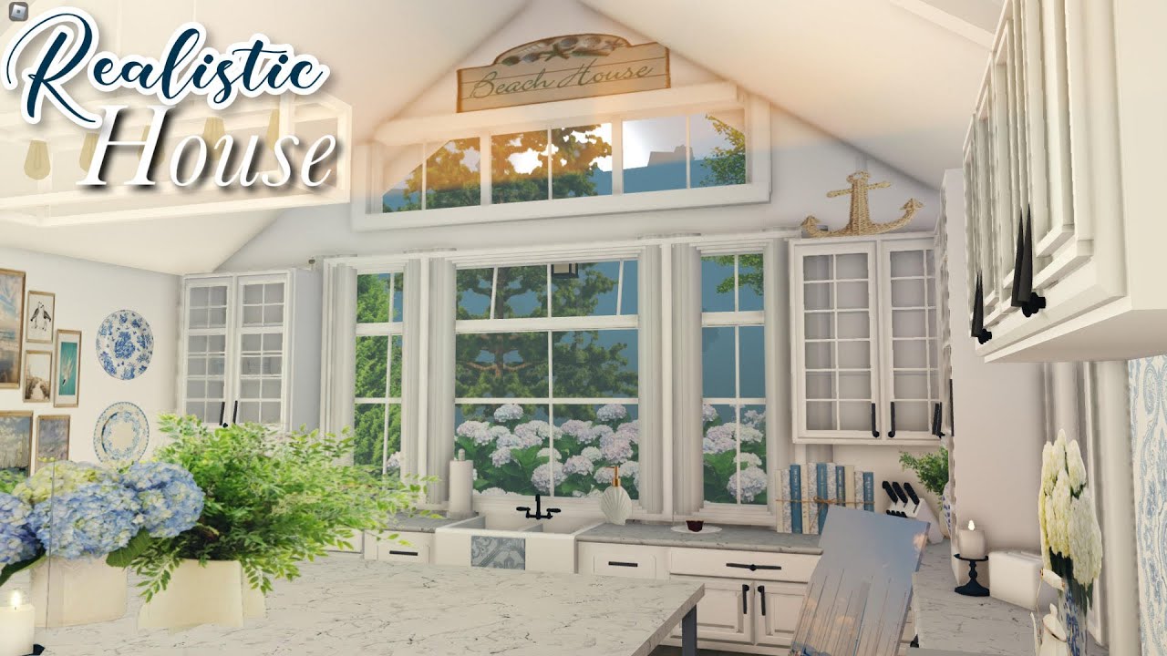 Realistic Suburban House Bloxburg Speedbuild