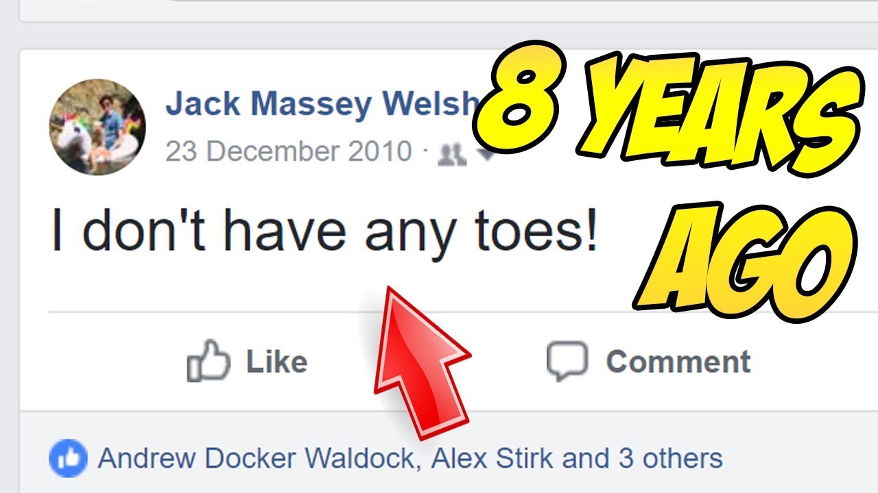 REACTING to my OLD FACEBOOK STATUSES