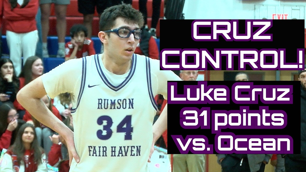 Rumson-Fair Haven 67 Ocean Township 58 | CJ Group 2 Semifinal | Luke Cruz 31 points!