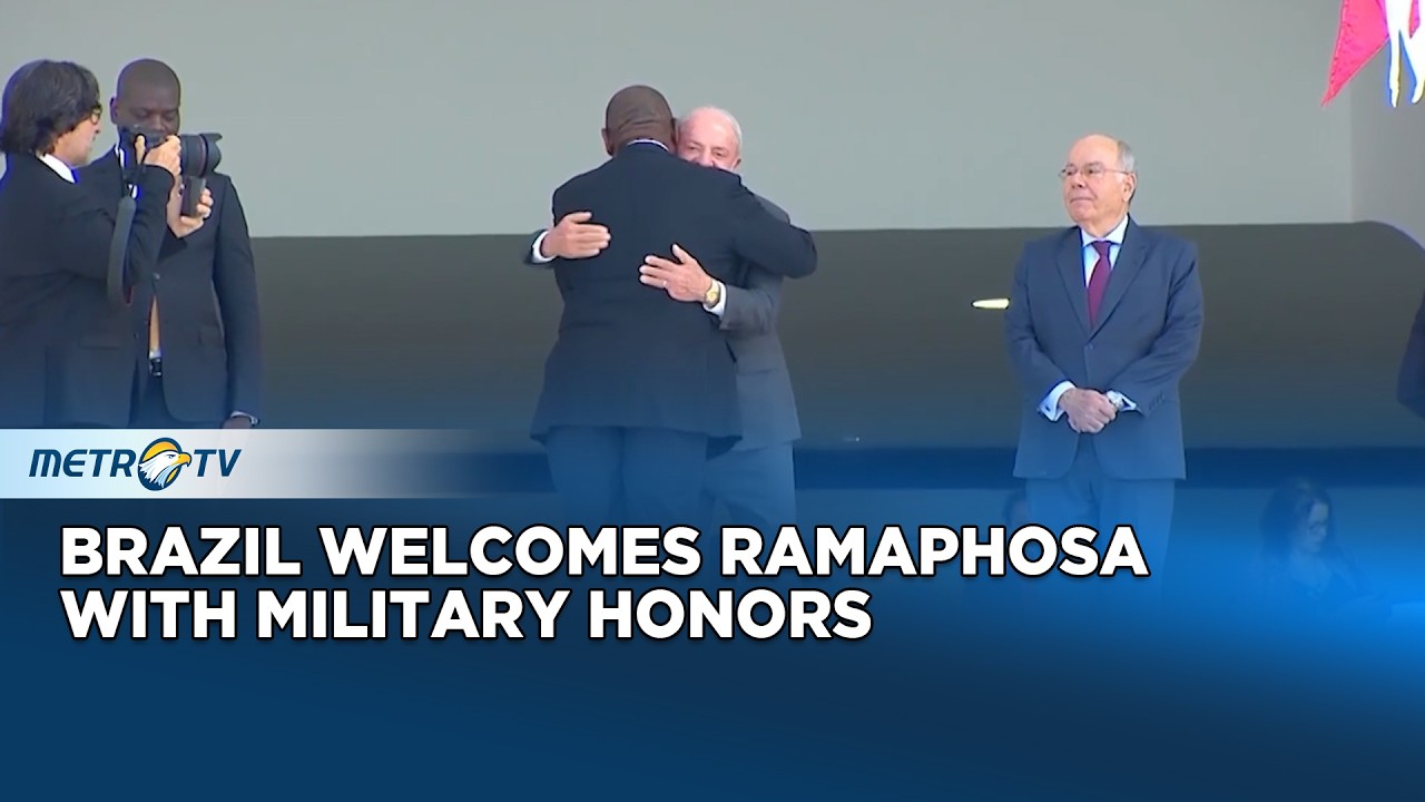 Brazil Welcomes South African President Ramaphosa for State Visit