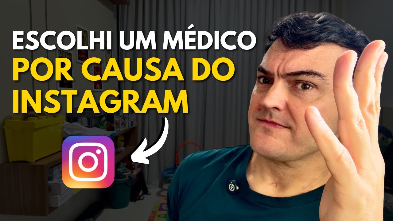 Escolhi um medico para a minha mãe com base no Instragam