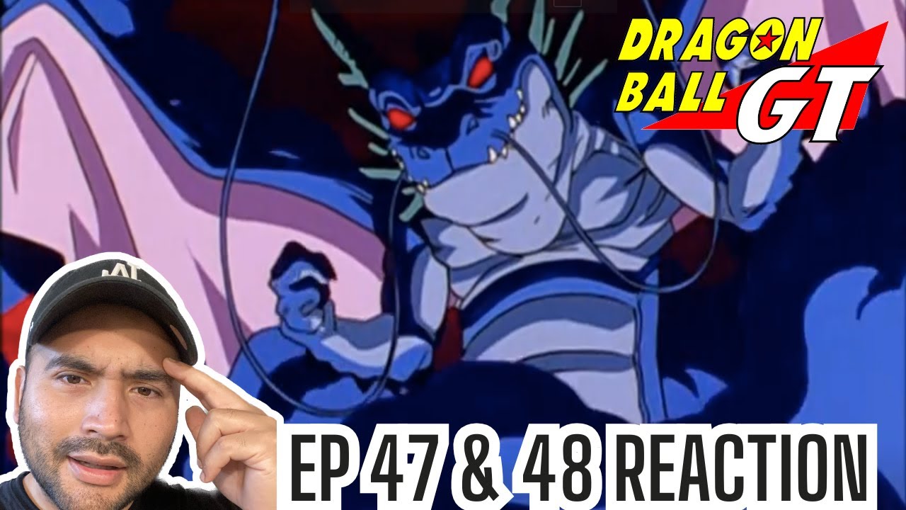 THE SHADOW DRAGONS??!! Dragon Ball GT Episode 47 & 48 REACTION