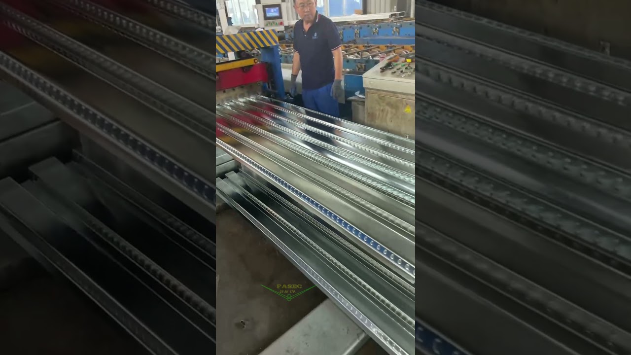 Galvanized Steel Decking: Inside the Factory