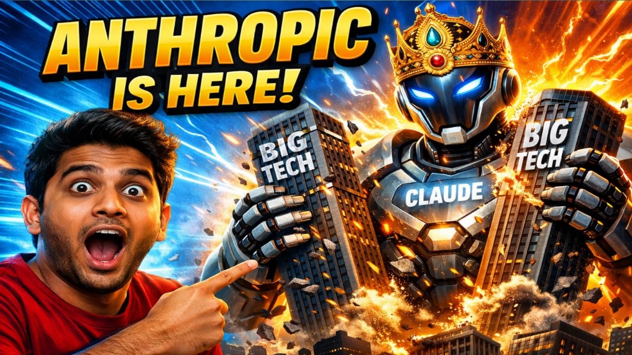 Anthropic AI Shakes the Tech World | Is Software Industry in Danger? | Anthropic AI |