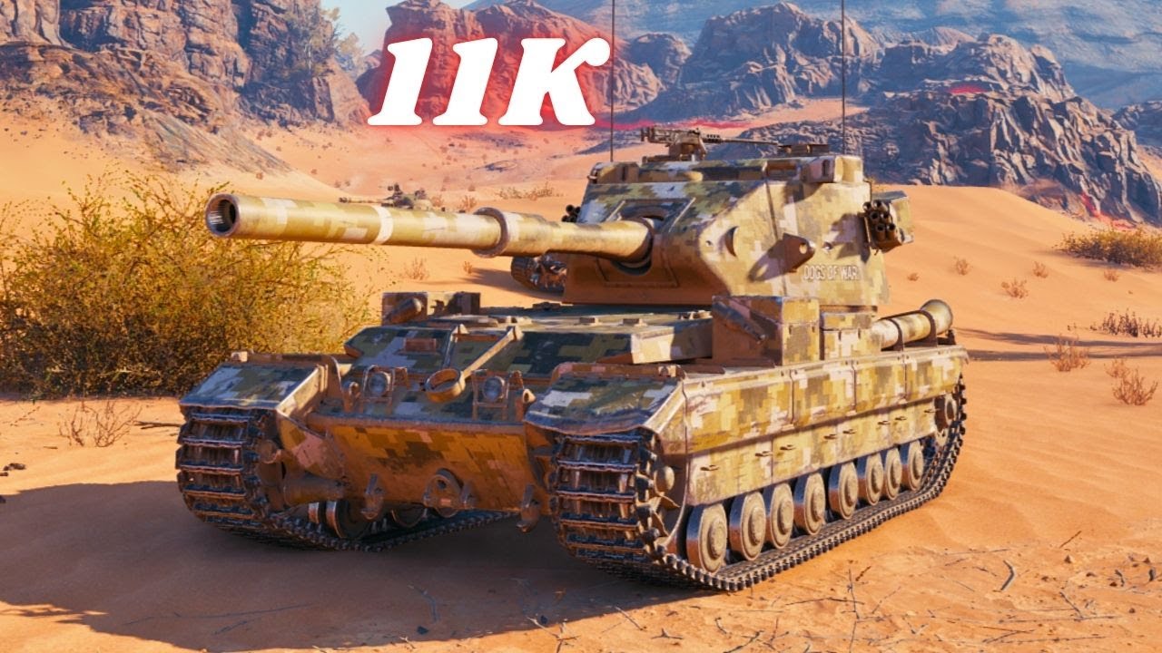 FV215b 183 - 11K Damage 8 Kills World of Tanks #wot