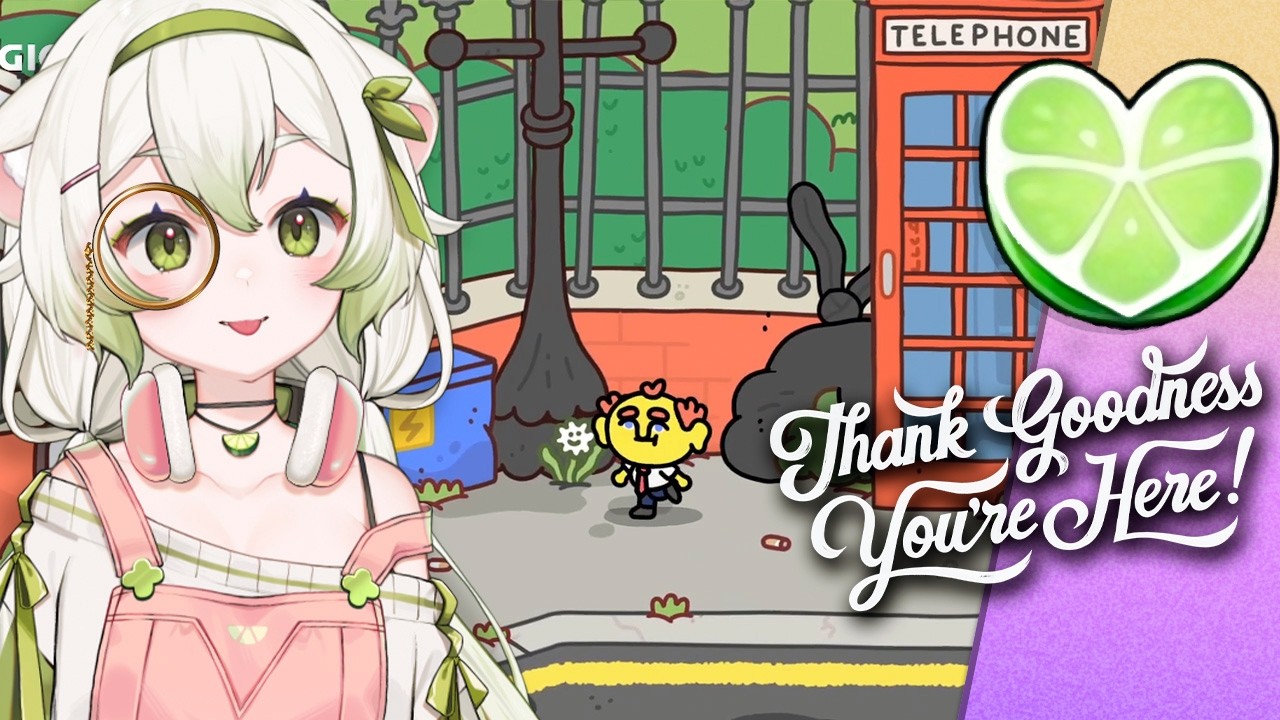 Болезненно британский | Лайму играет «Thank Goodness You're Here!» (ЧАСТЬ 1)