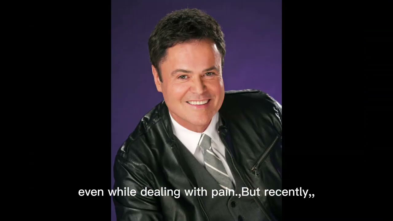 Donny Osmond Says Goodbye After Tragic Diagnosis Fans Heartbroken 😢