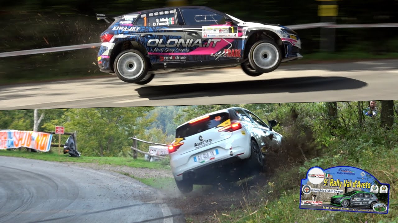 Rally Val d'Aveto 2025 / BIG JUMPS & CRASH