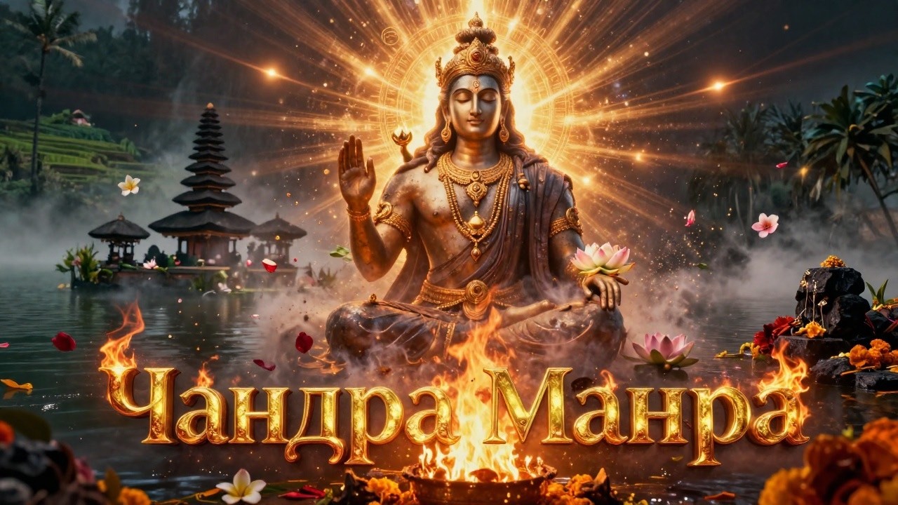 Чандра Мантра 🙏 Healing with Universal Divine in Bali Temple
