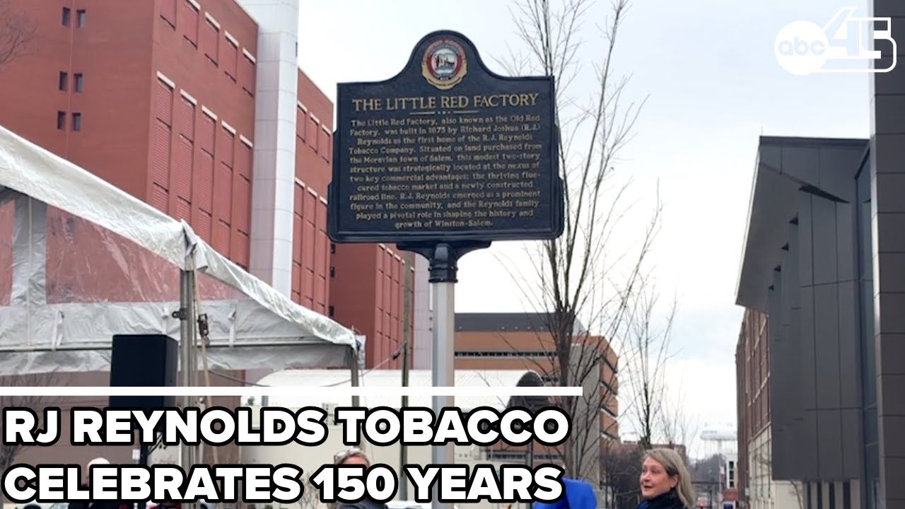 RJ Reynolds Tobacco Honors 150 Years in NC with Historical Marker