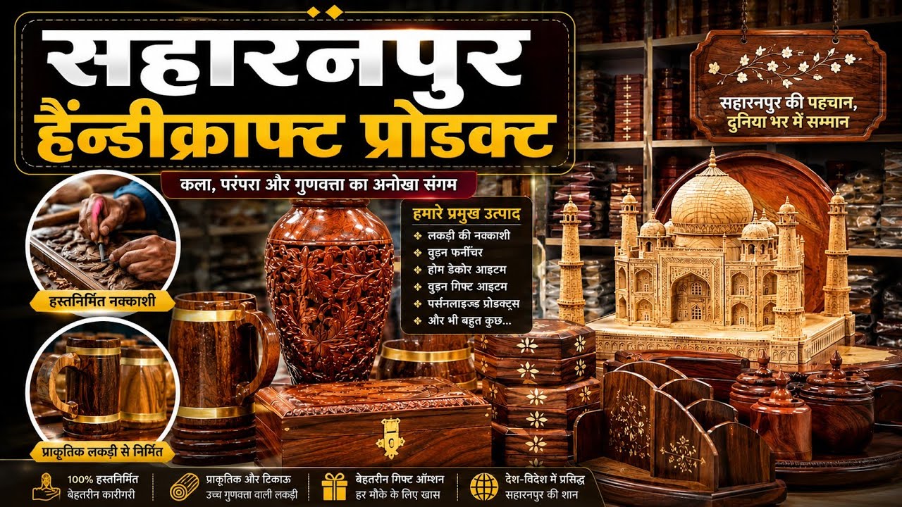 saharanpur handicraft market,wooden craft products @starwoodart #saharanpur #wooden #handicraft 