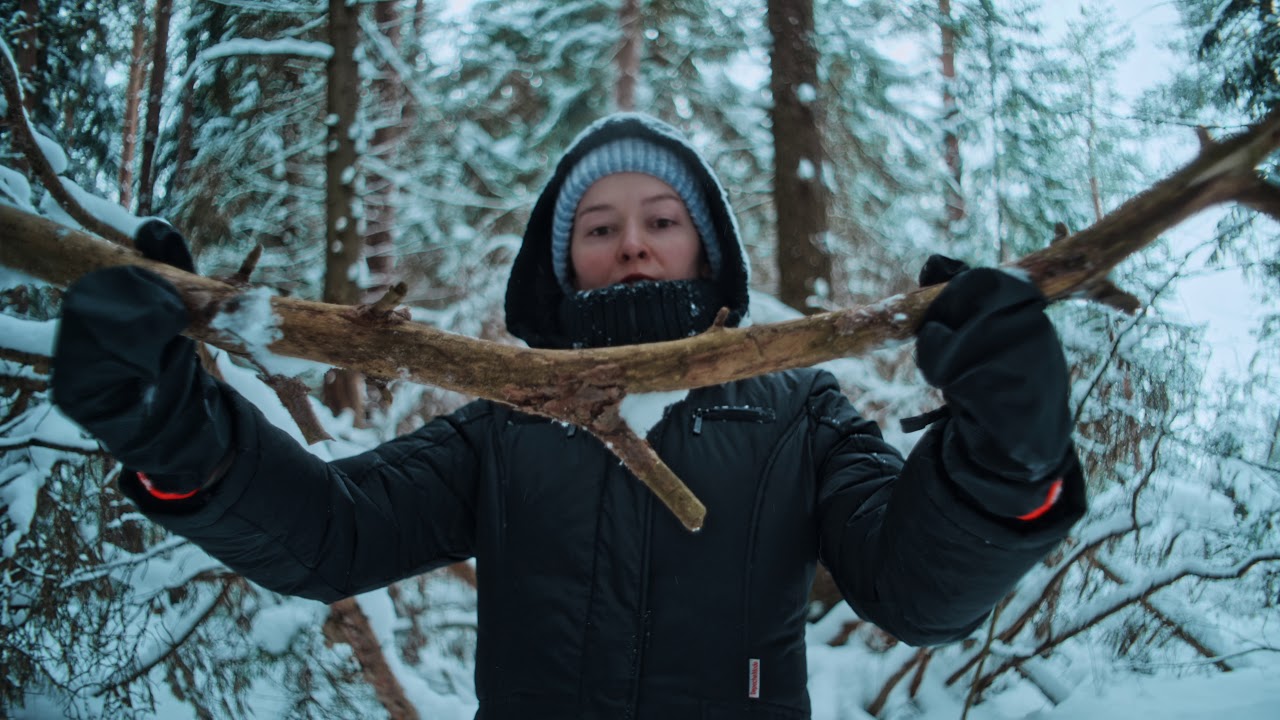 SIgma fp Cinema DNG 12 bit RAW - Winter Forest - Pentacon 29mm f2.8