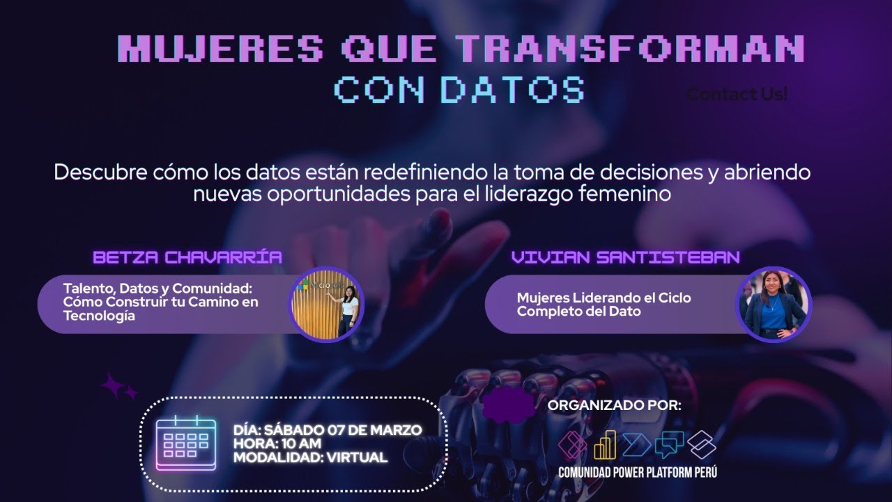MUJERES QUE TRANSFORMAN CON DATOS