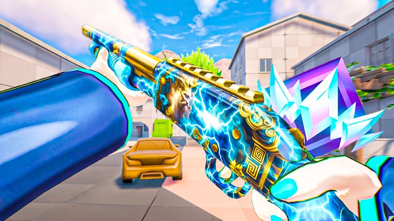 Использование движений против нереально сильных потливых игроков в Fortnite Ballistic
