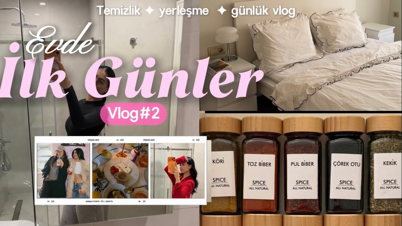 VLOG :Taşındıktan sonra ilk günler | Yavaş yavaş yerleşiyorum 📦| Kargolarımı açıyorum | 