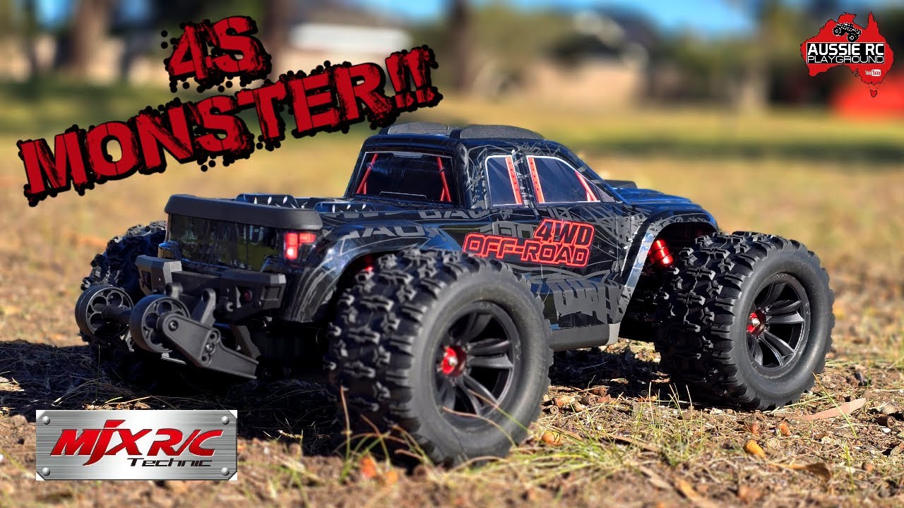 That's more like it! 😎 MJX Hyper Go 1:10 scale MT first run on 4S