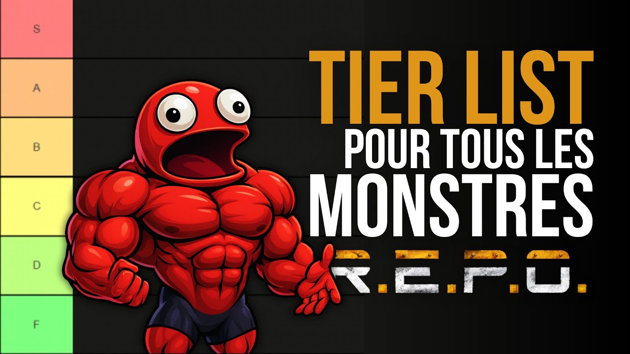L'Ultime Tier List pour tous les Monstres sur R.E.P.O.