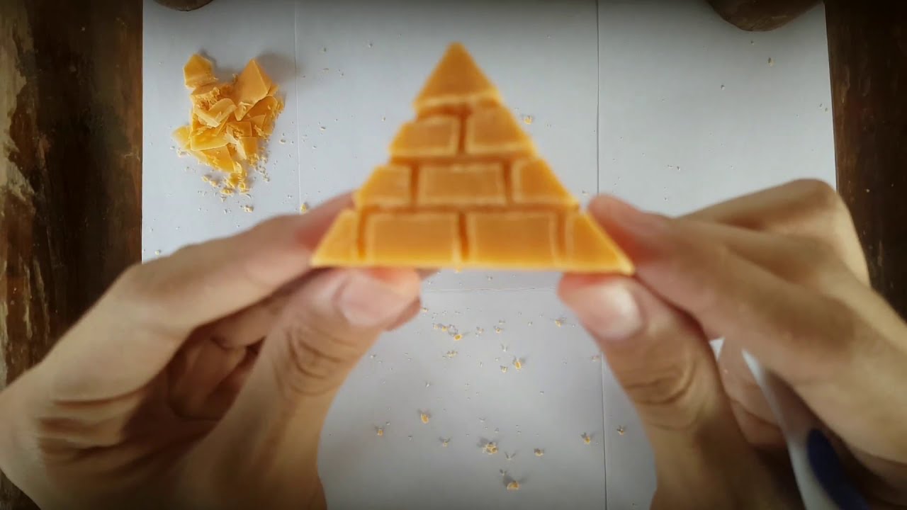 How to make a Pyramid Soap Art