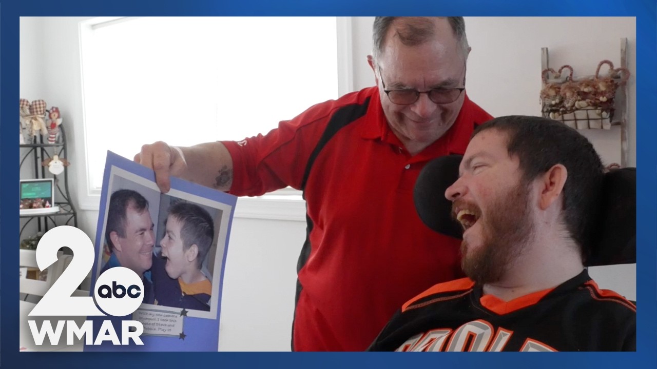 Marine veteran speaks out as Maryland budget cuts threaten disabled son’s care