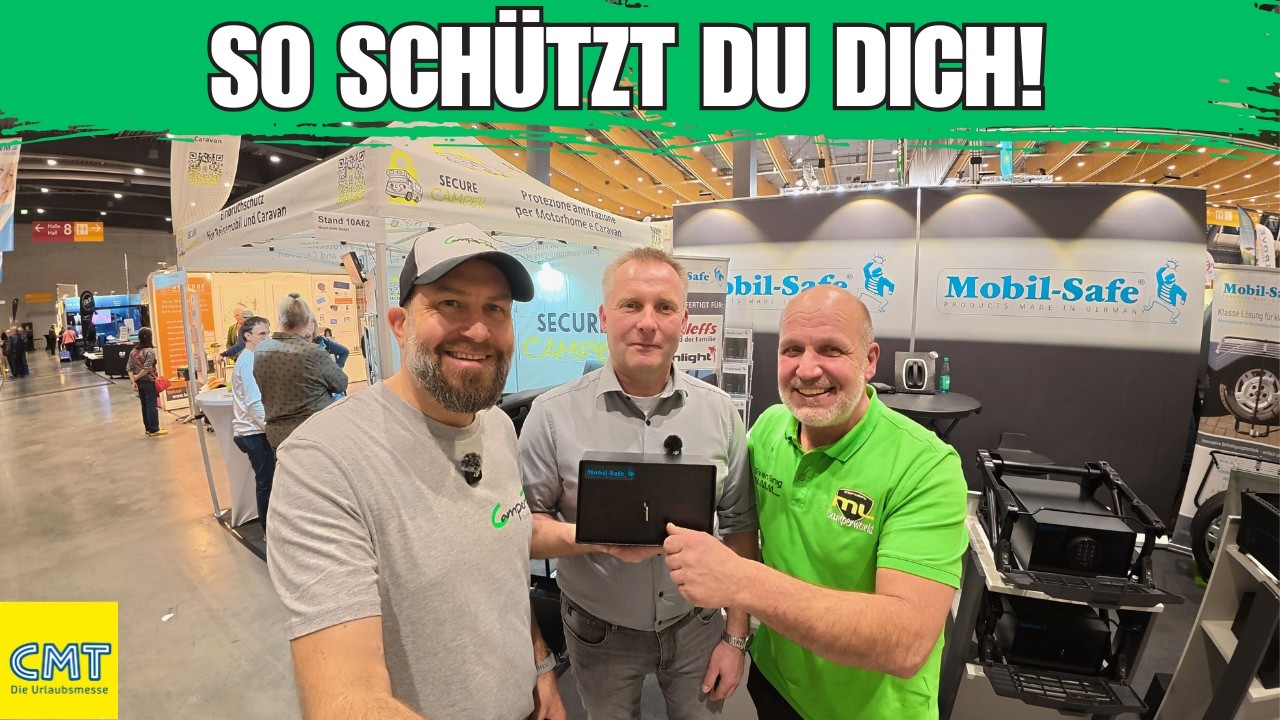 Wohnmobil sicher machen | Mobil-Safe & Secure Camper im Überblick!