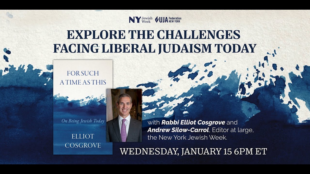 For Such a Time As This - January 2025 Folio with Rabbi Elliot Cosgrove