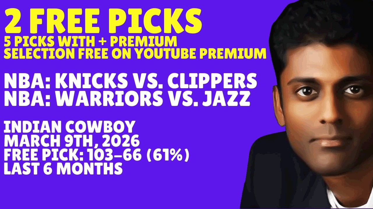 NBA Picks - Knicks vs Clippers Prediction, 3/9/2026 Best Bets, Odds & Betting Tips | Docs Sports