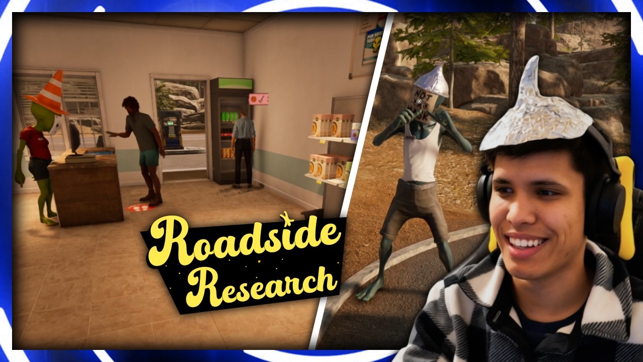 UNDERCOVER eine Tankstelle eröffnen... als ALIENS!? 👽⛽ | Roadside Research
