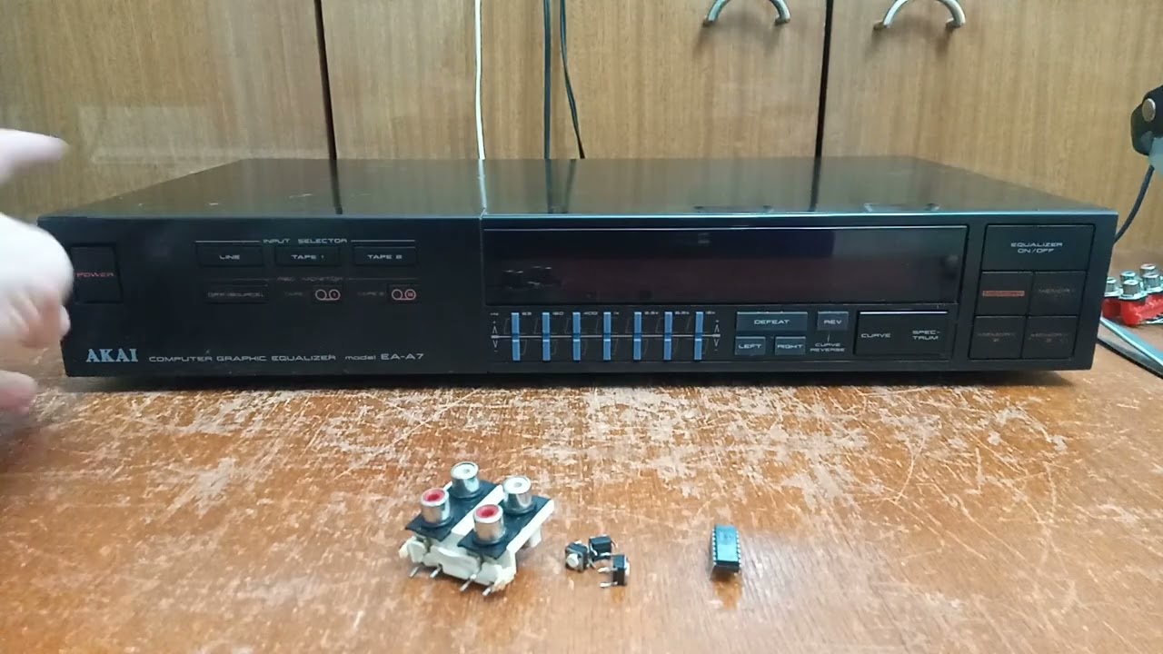 AKAI EA-A7 Ремонт, профилактика, настройка, проверка.