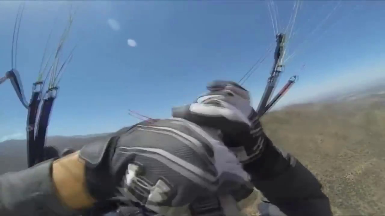 Termik sonrasi kapanma ve tehlikeler /Paragliding accident thermik