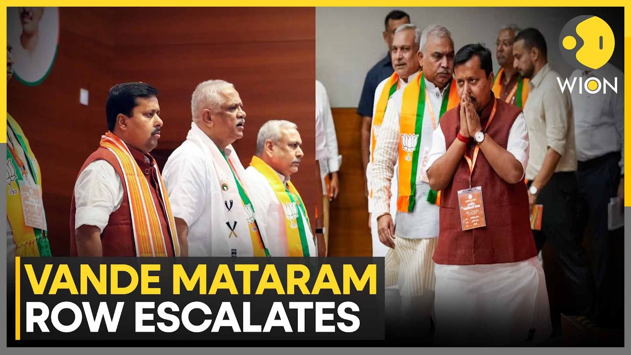 Vande Mataram Row Escalates | BJP Passes Resolution Against Congress | Nationwide Campaign Planned