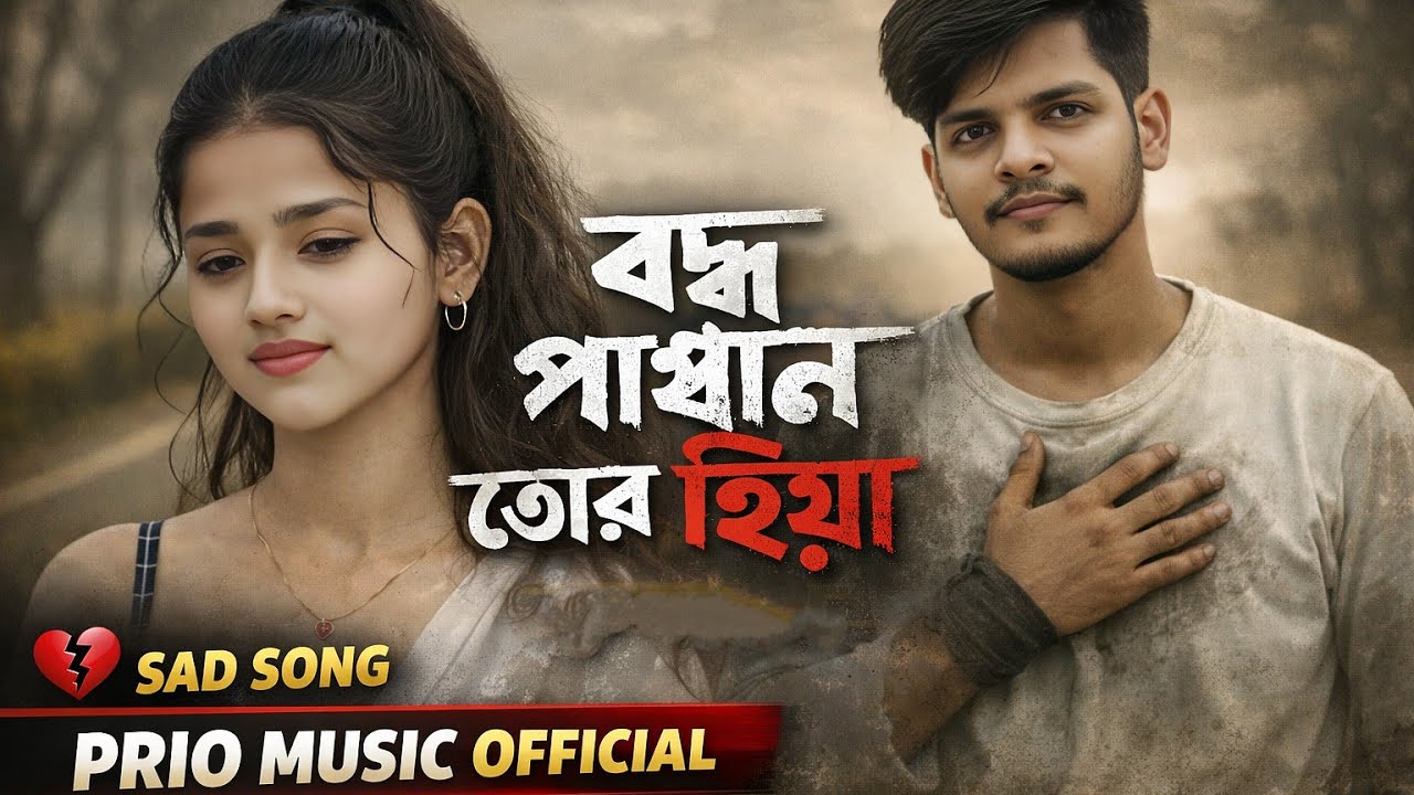 বন্ধু পাষাণ তোর হিয়া ছলনা করিলে আমায় মনটারে নিয়া | Bangla Sad Folk Song | Prio Music Official